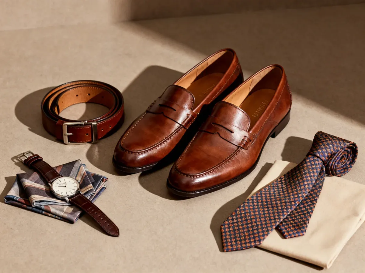 Eleganckie dodatki męskie do stylizacji weselnej